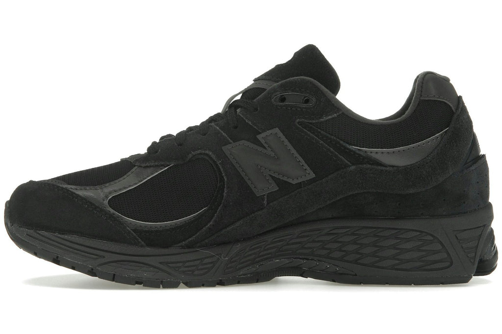 New Balance 2002R Triple Black Suede-3