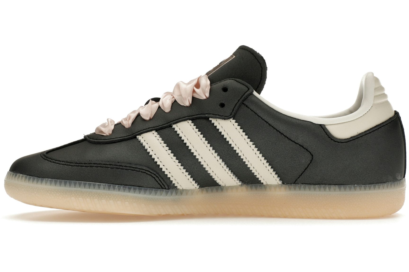 adidas Samba OG Black Pink Ribbon Laces (Women's)-3