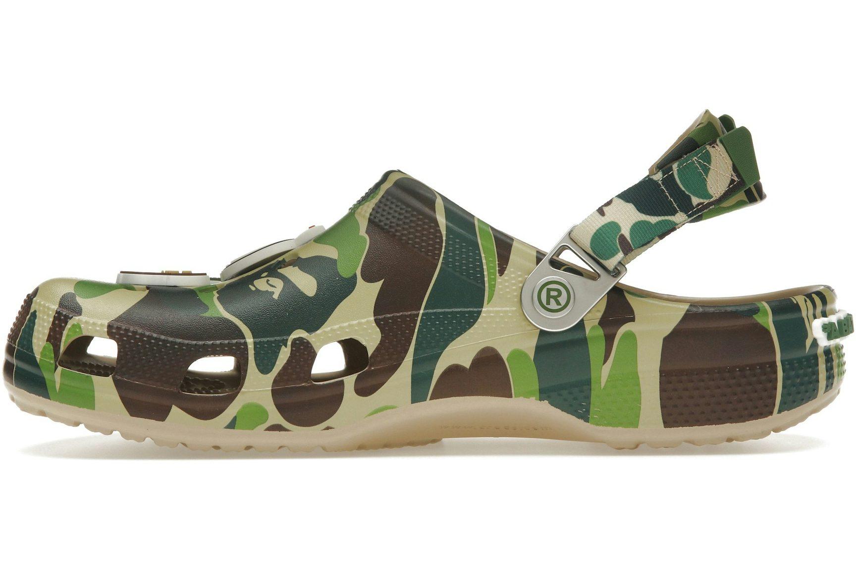 Crocs Classic Clog A Bathing Ape ABC Camo Green