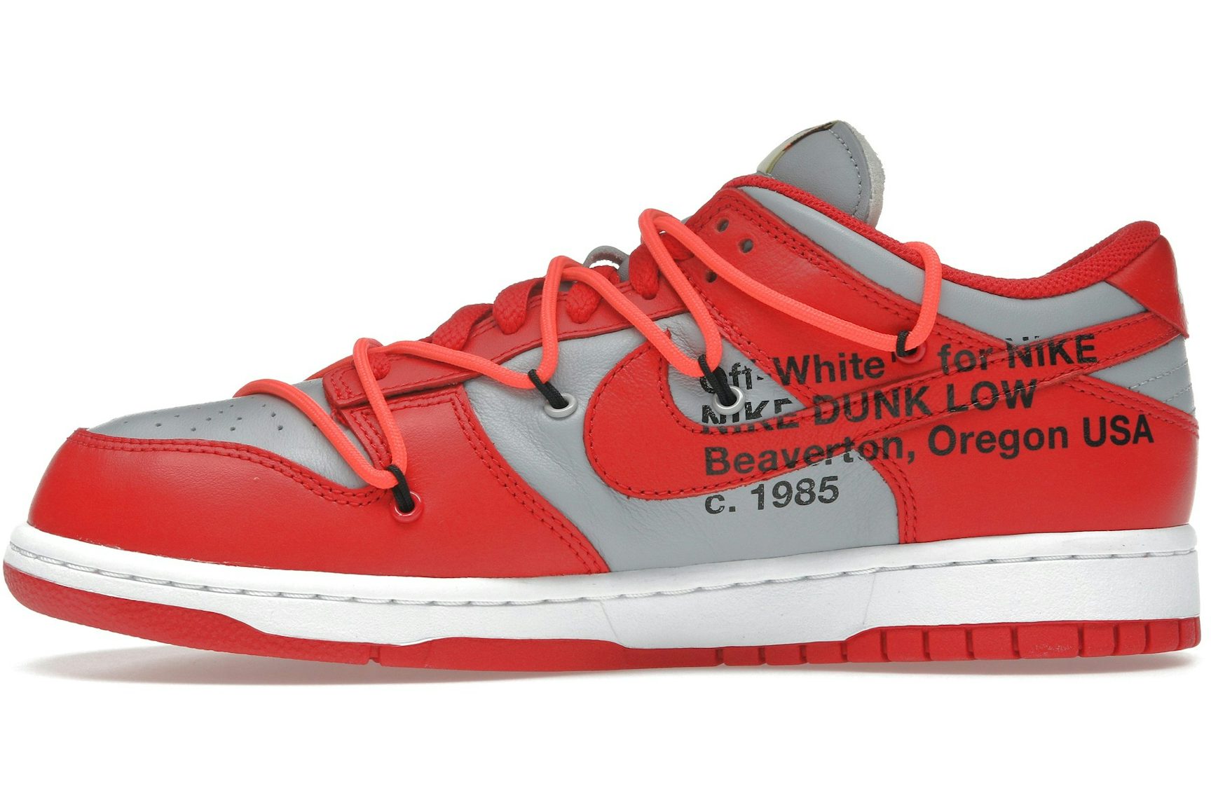 Nike Dunk Low Off-White University Red