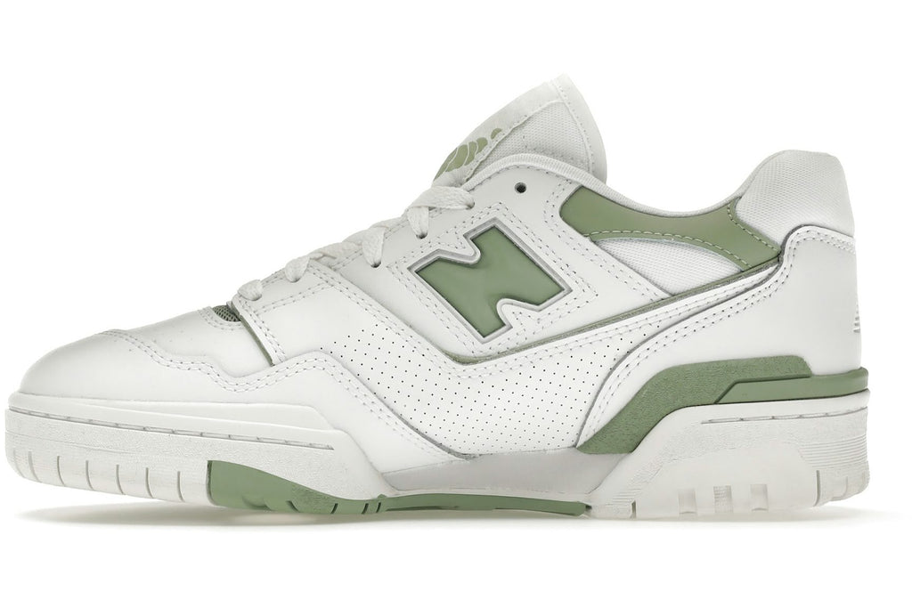 New Balance 550 White Mint Green-3