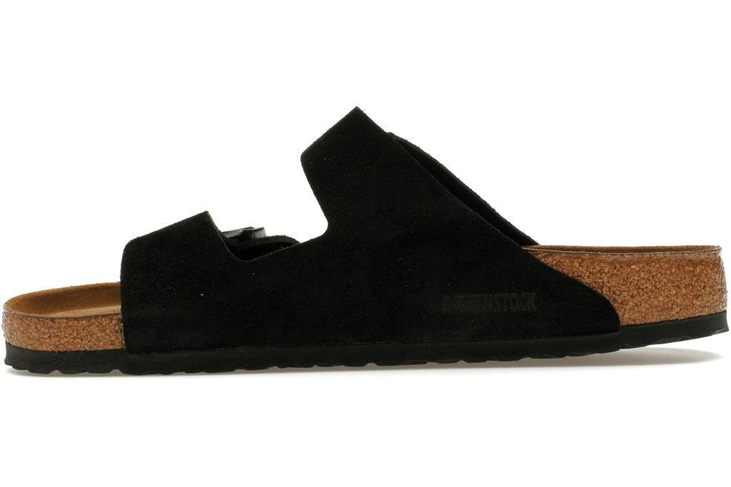 Birkenstock Arizona Soft Footbed Suede Black-3