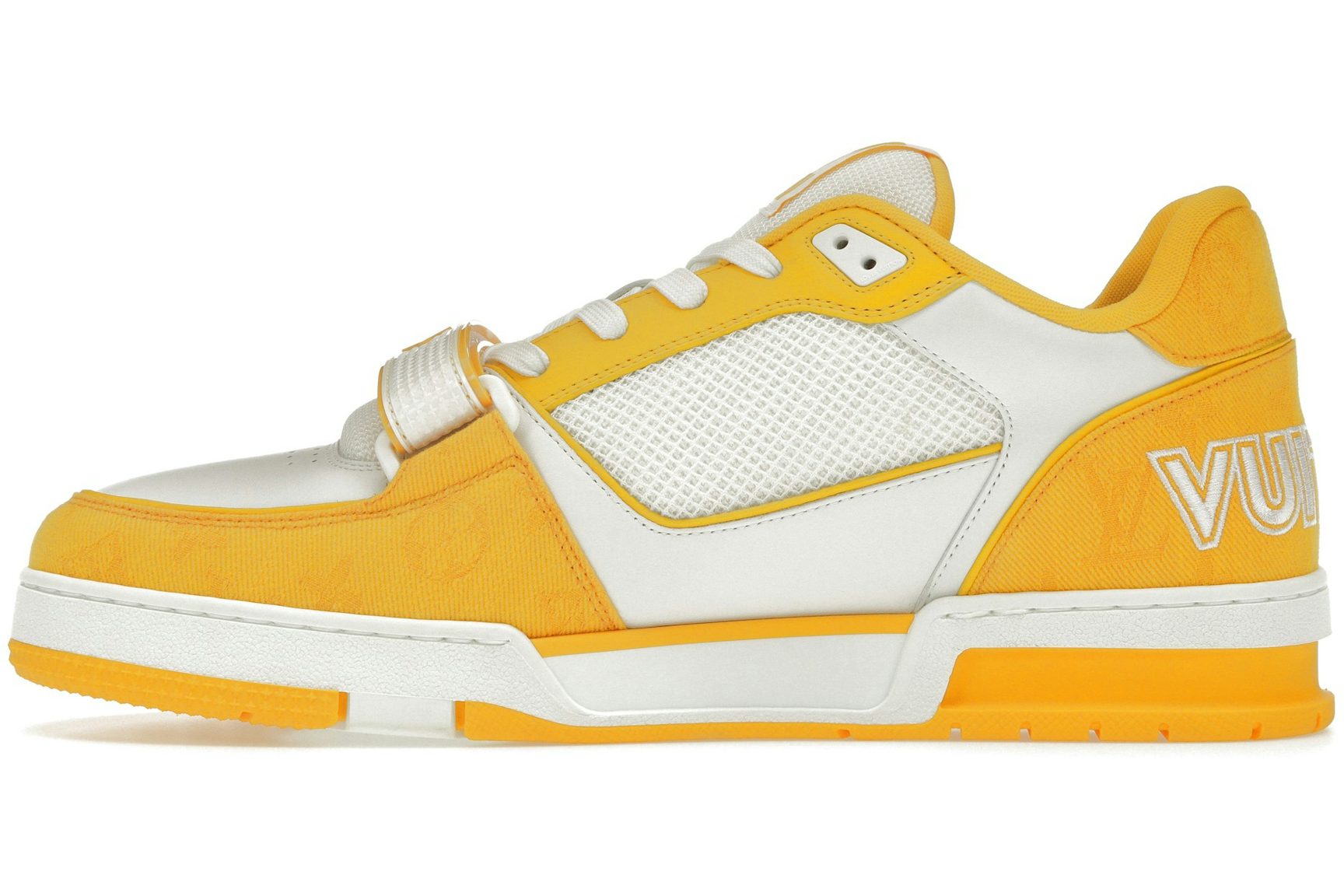Louis Vuitton Trainer Monogram Denim Yellow-3