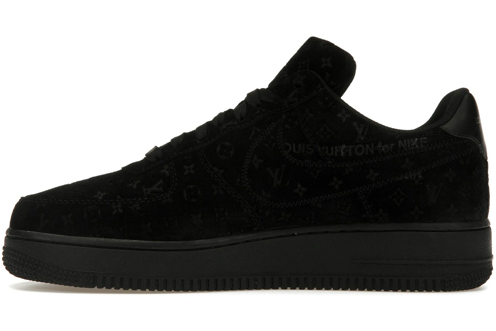 Louis Vuitton Nike Air Force 1 Low By Virgil Abloh Black-3