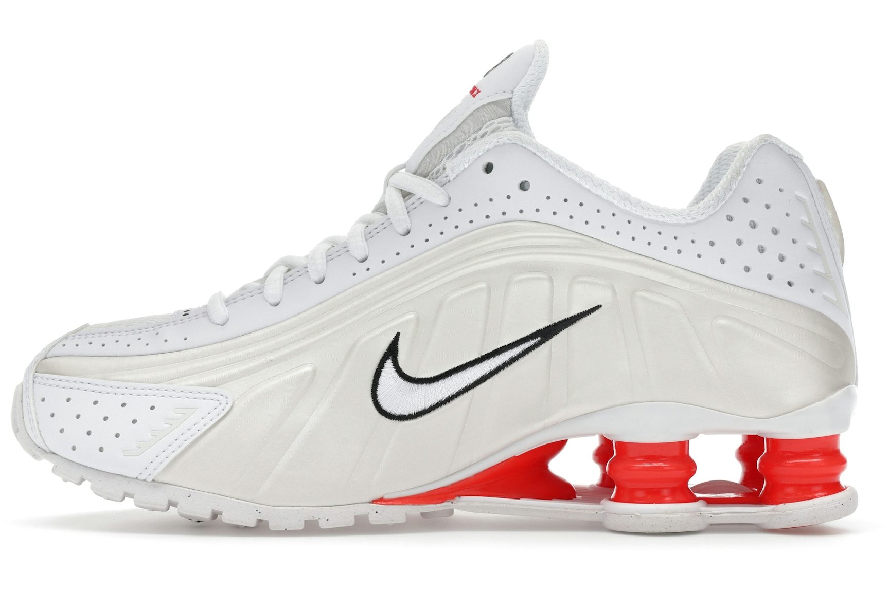 Nike Shox R4 White Phantom Picante Red (Women's)-3