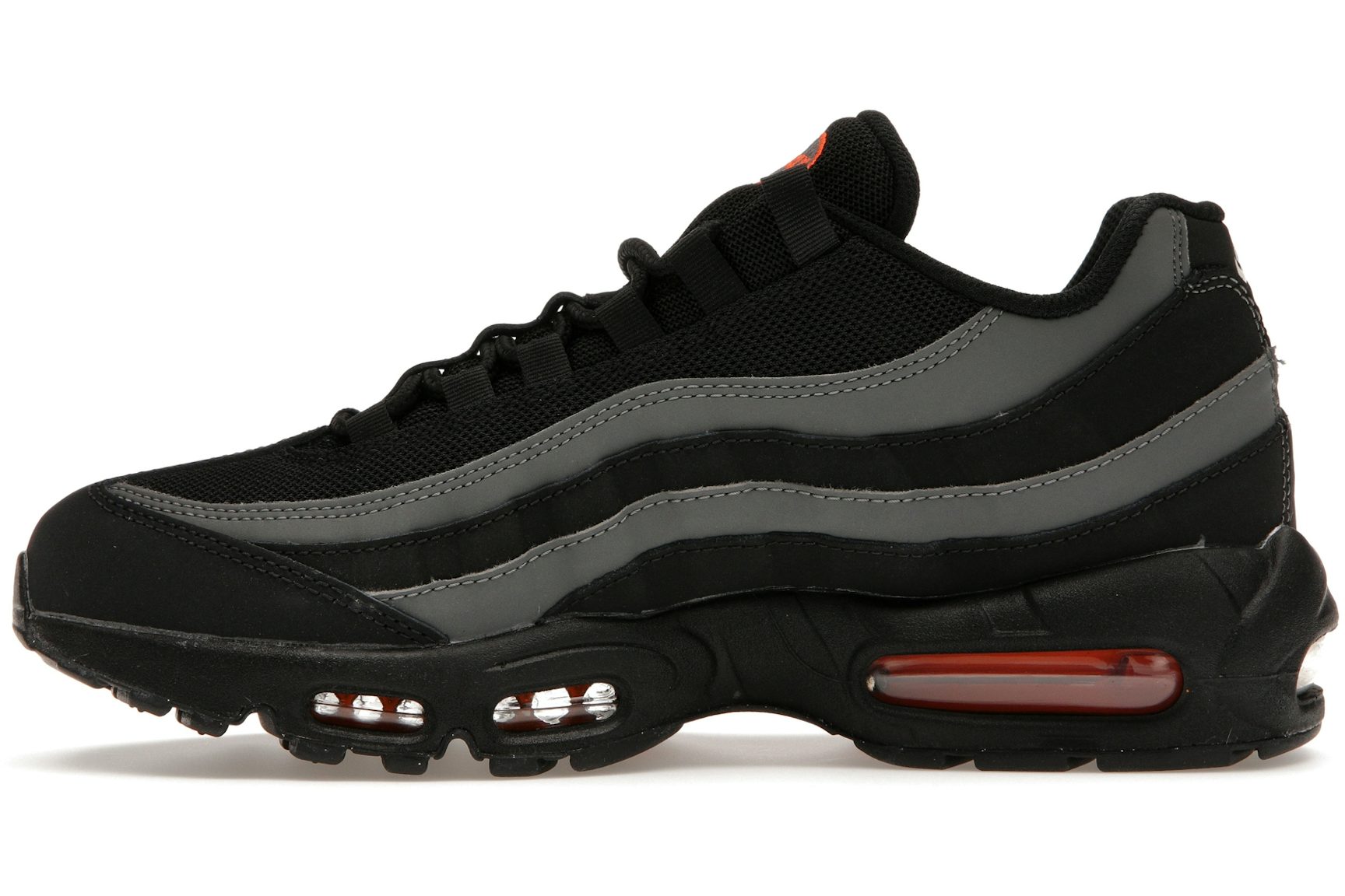 Nike Air Max 95 Black Grey Safety Orange