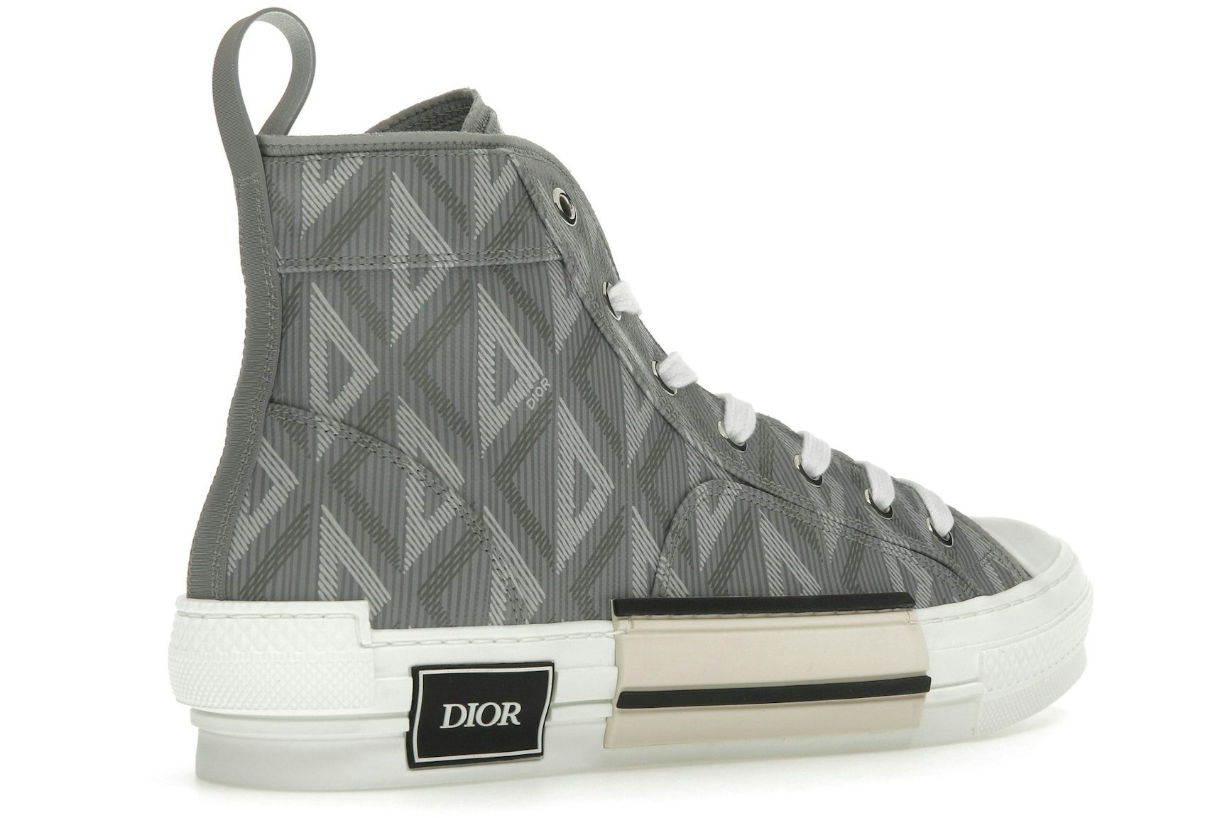 Dior B23 High Top Gray CD Diamond