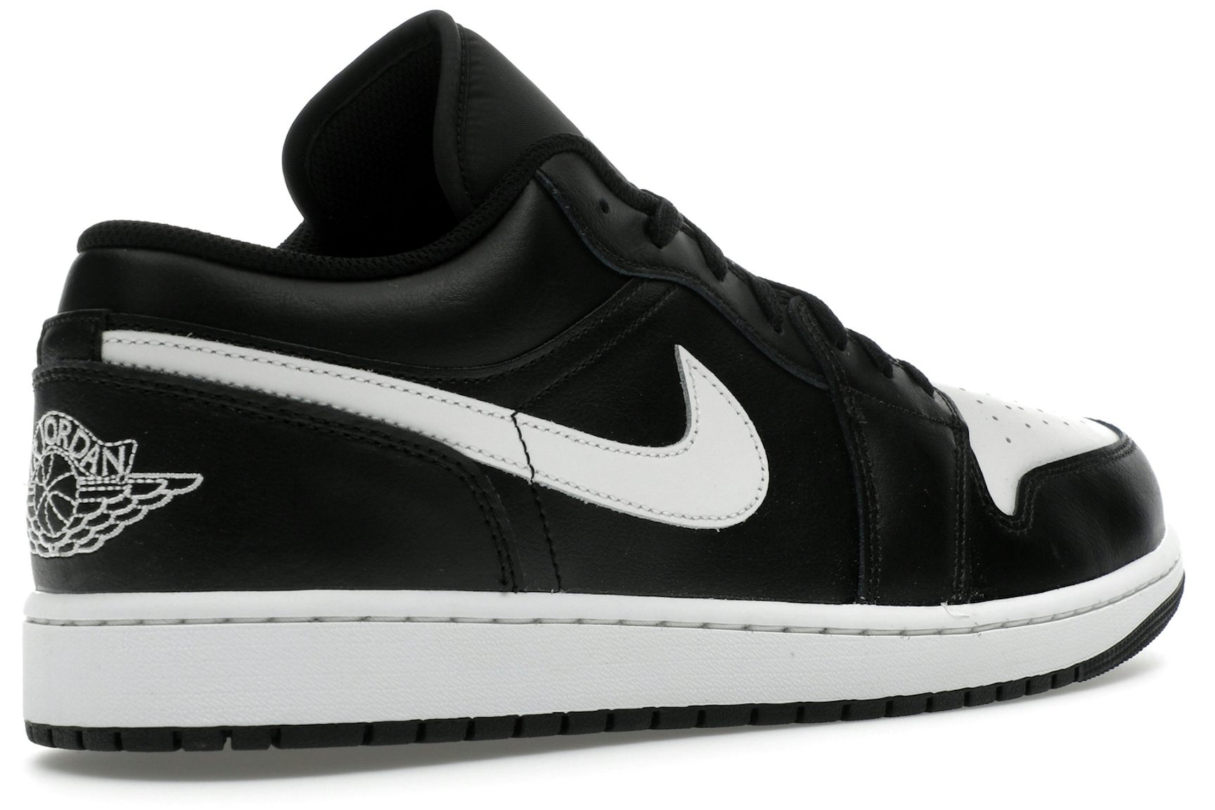 Jordan 1 Low Black Summit White-4