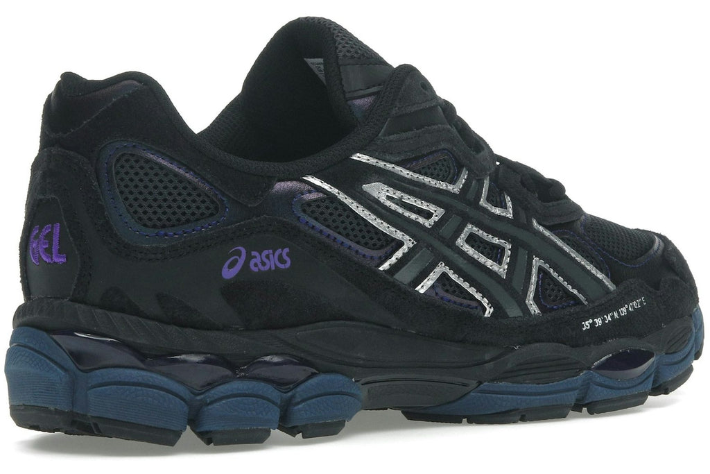 ASICS Gel-NYC Black Graphite Grey Purple