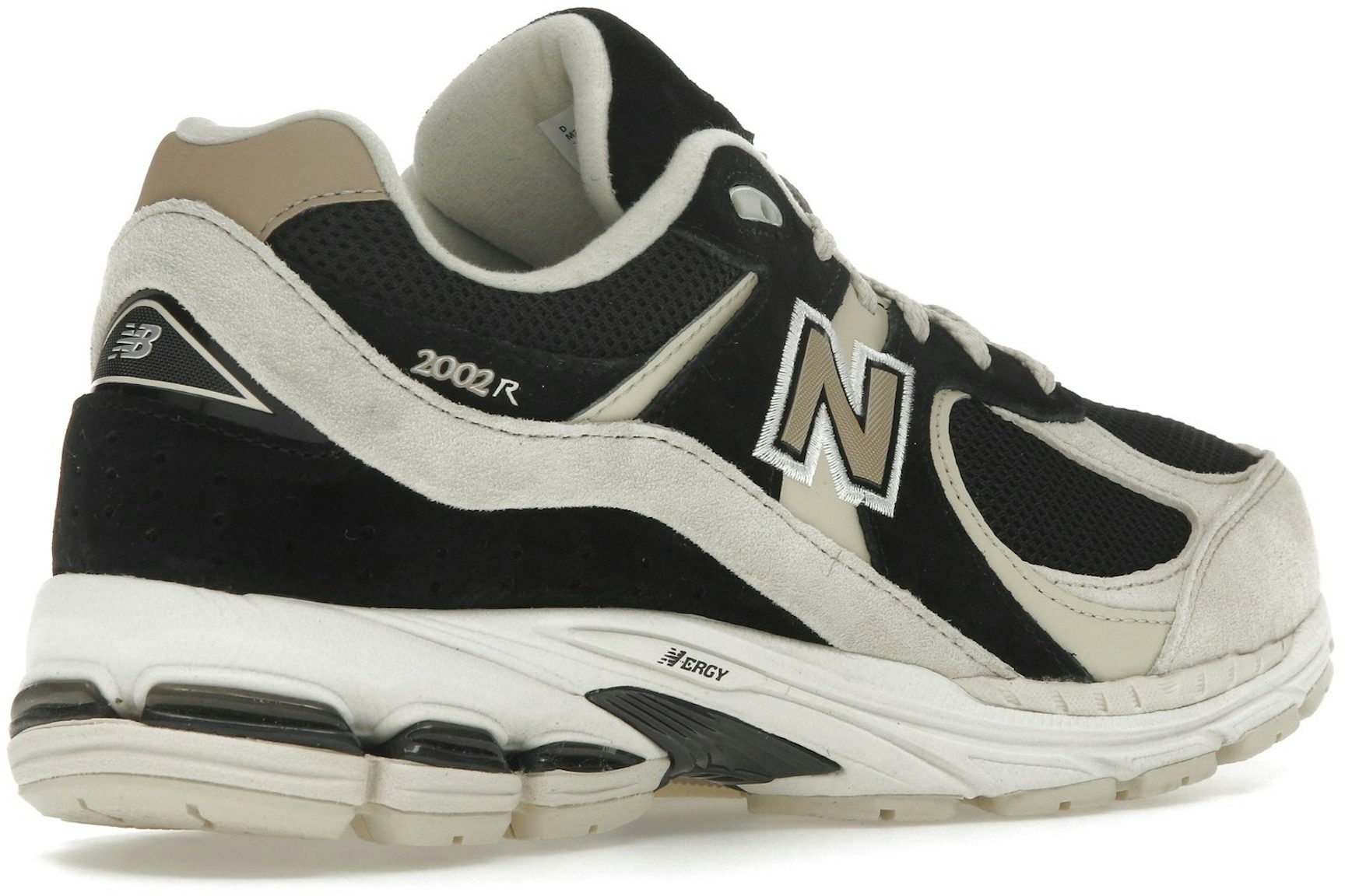 New Balance 2002R Black Beige Tan-4