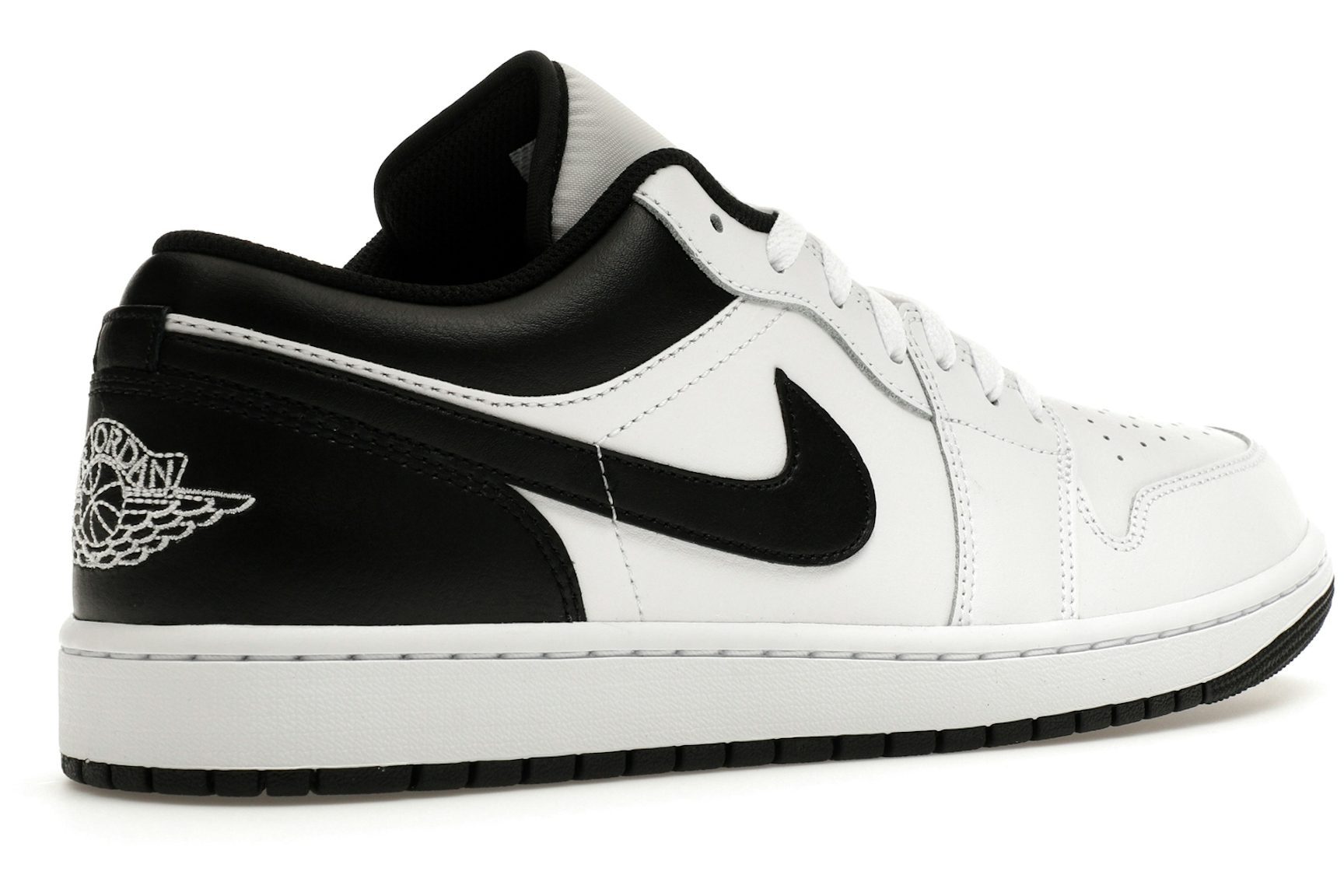 Jordan 1 Low White Black-4