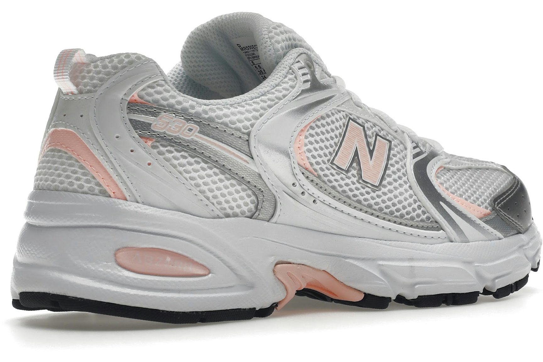 New Balance 530 White Silver Pink