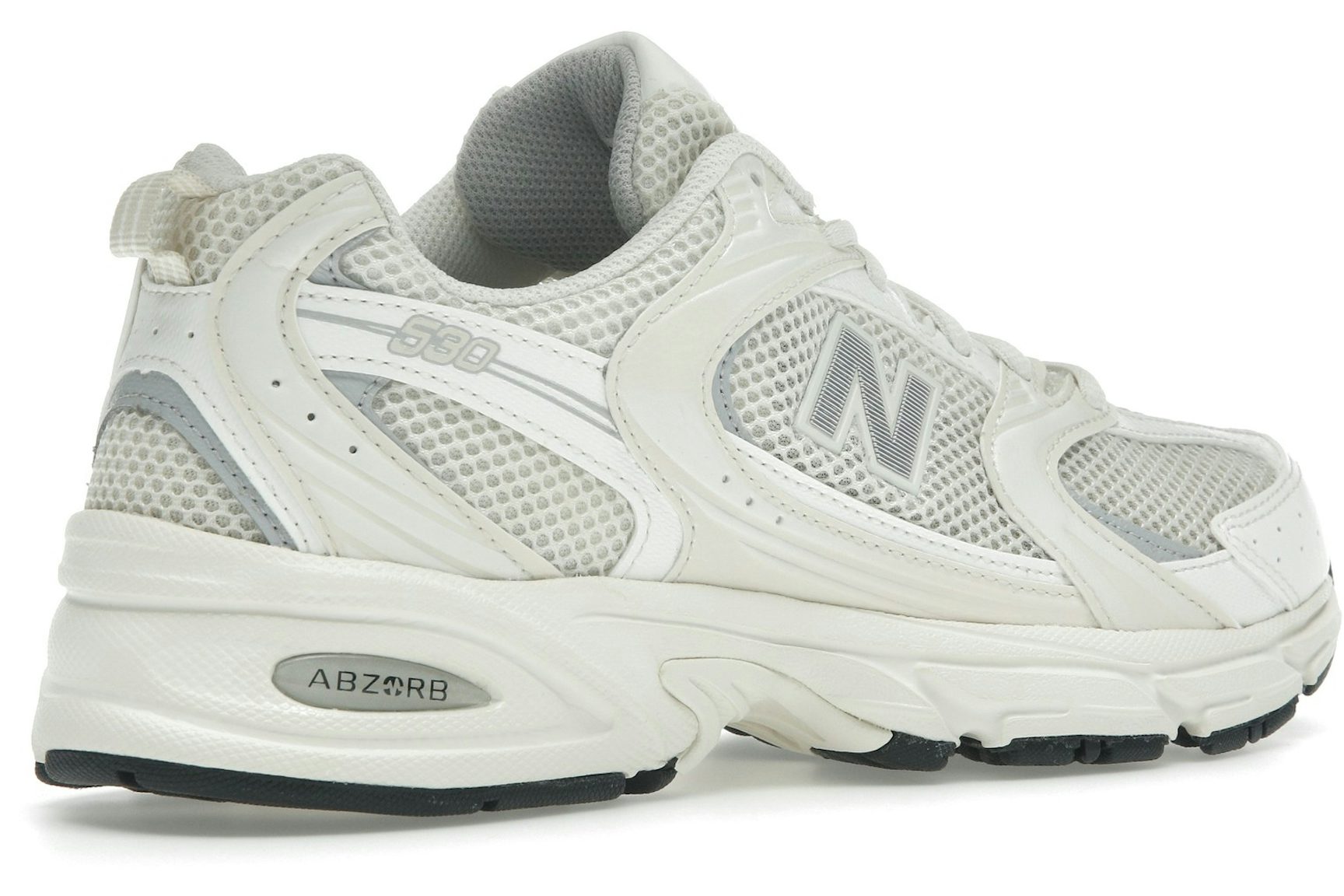 New Balance 530 Cream White Silver
