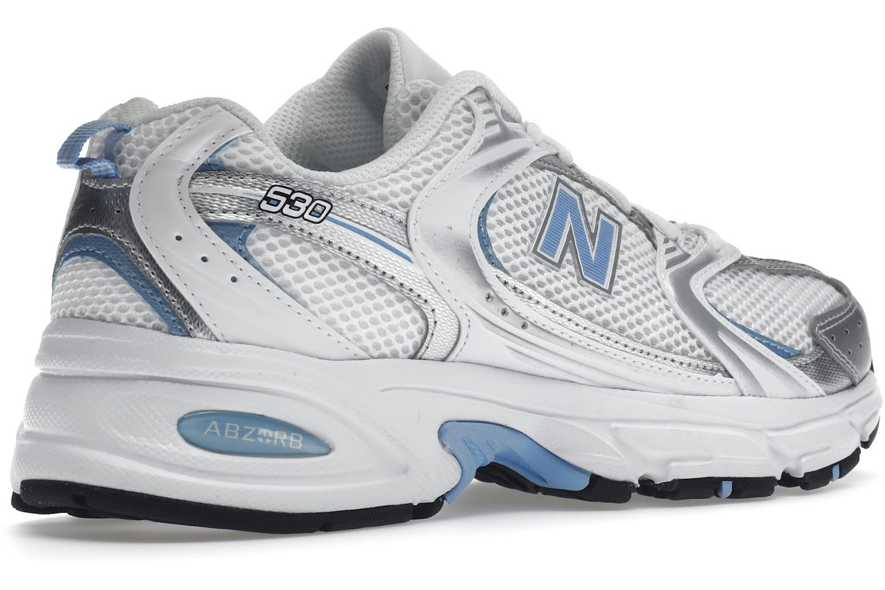 New Balance 530 White Carolina Blue