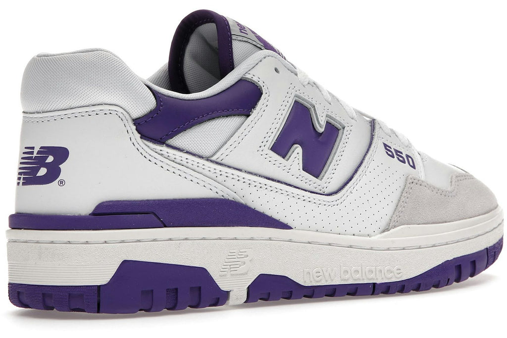 New Balance 550 White Purple-4
