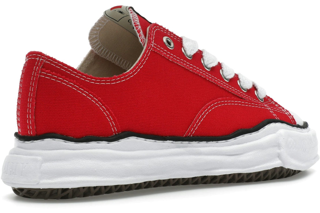 Maison Mihara Yasuhiro Peterson OG Sole Canvas Low Red-4
