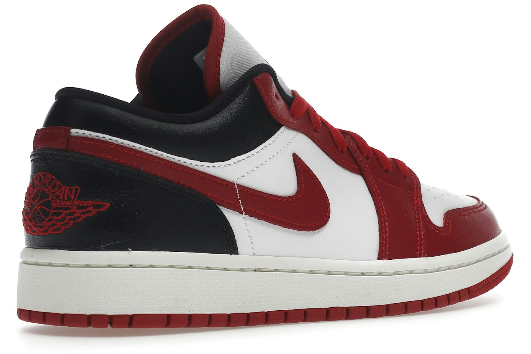Jordan 1 Low Reverse Black Toe (Women's)-4