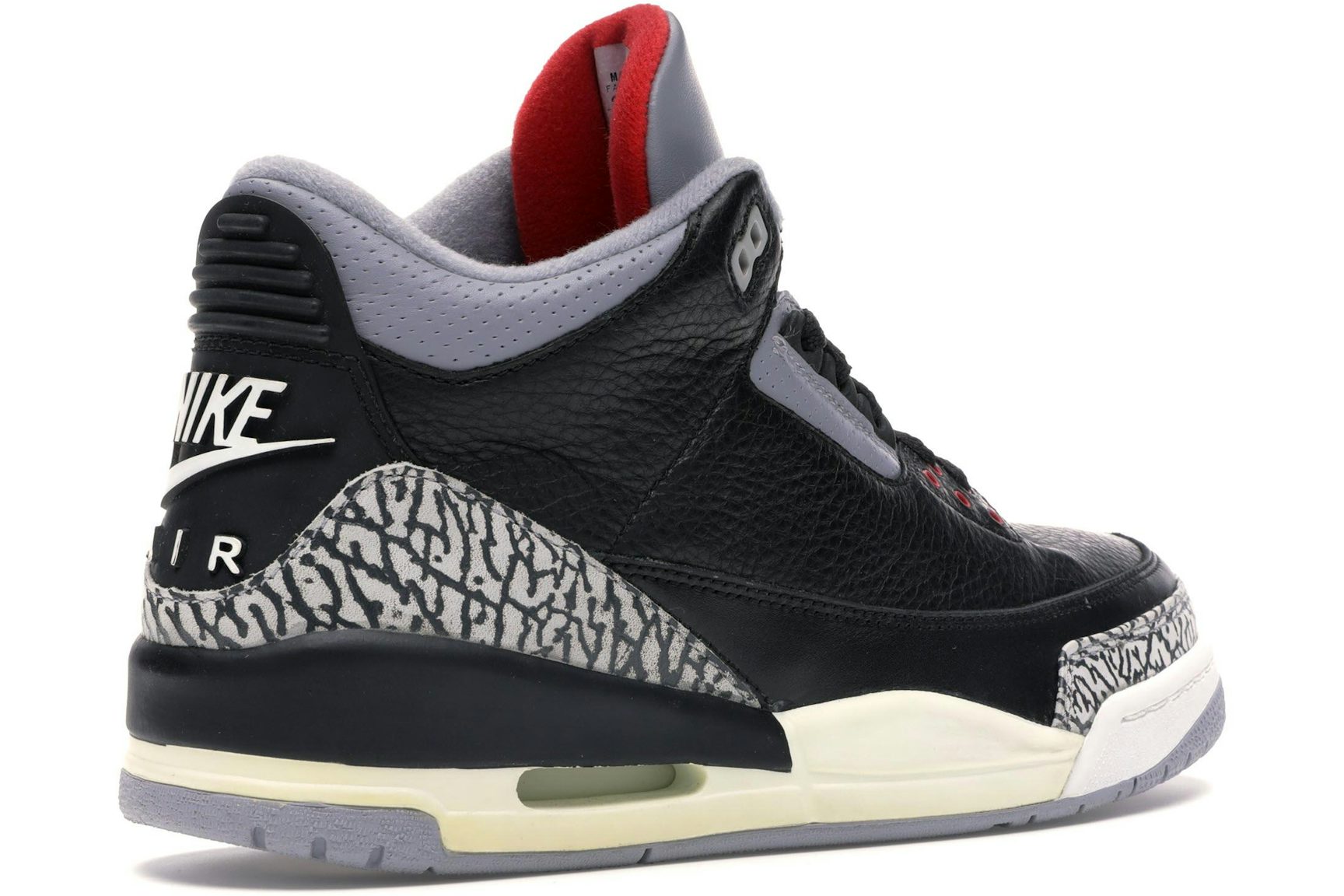 Jordan 3 Retro Black Cement (2001)-4