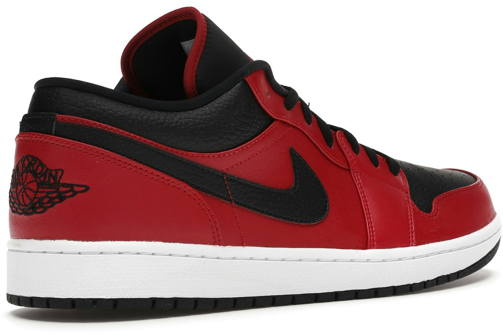 Jordan 1 Low Reverse Bred Pebbled Swoosh-4