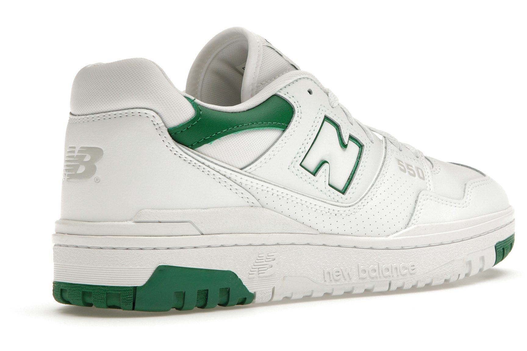 New Balance 550 White Classic Green-4