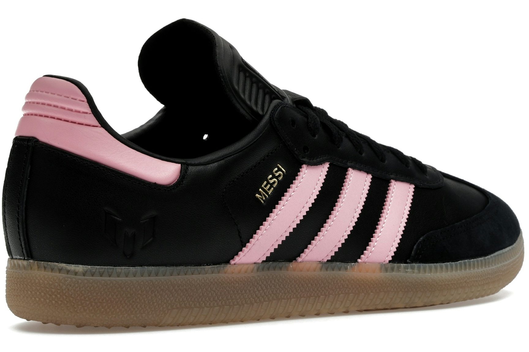adidas Samba Messi Black Gold Metallic-4
