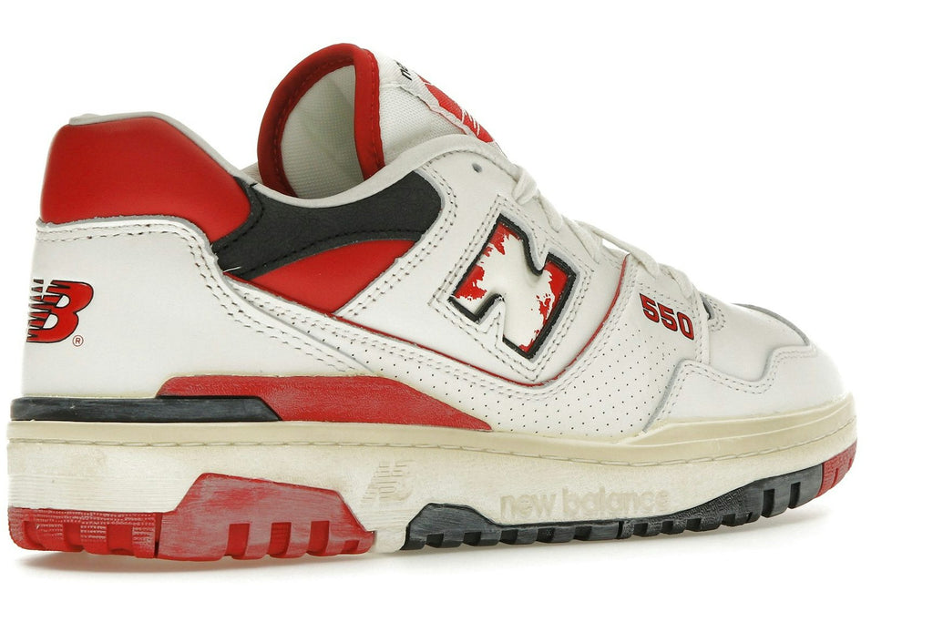 New Balance 550 Vintage Pack Team Red-4