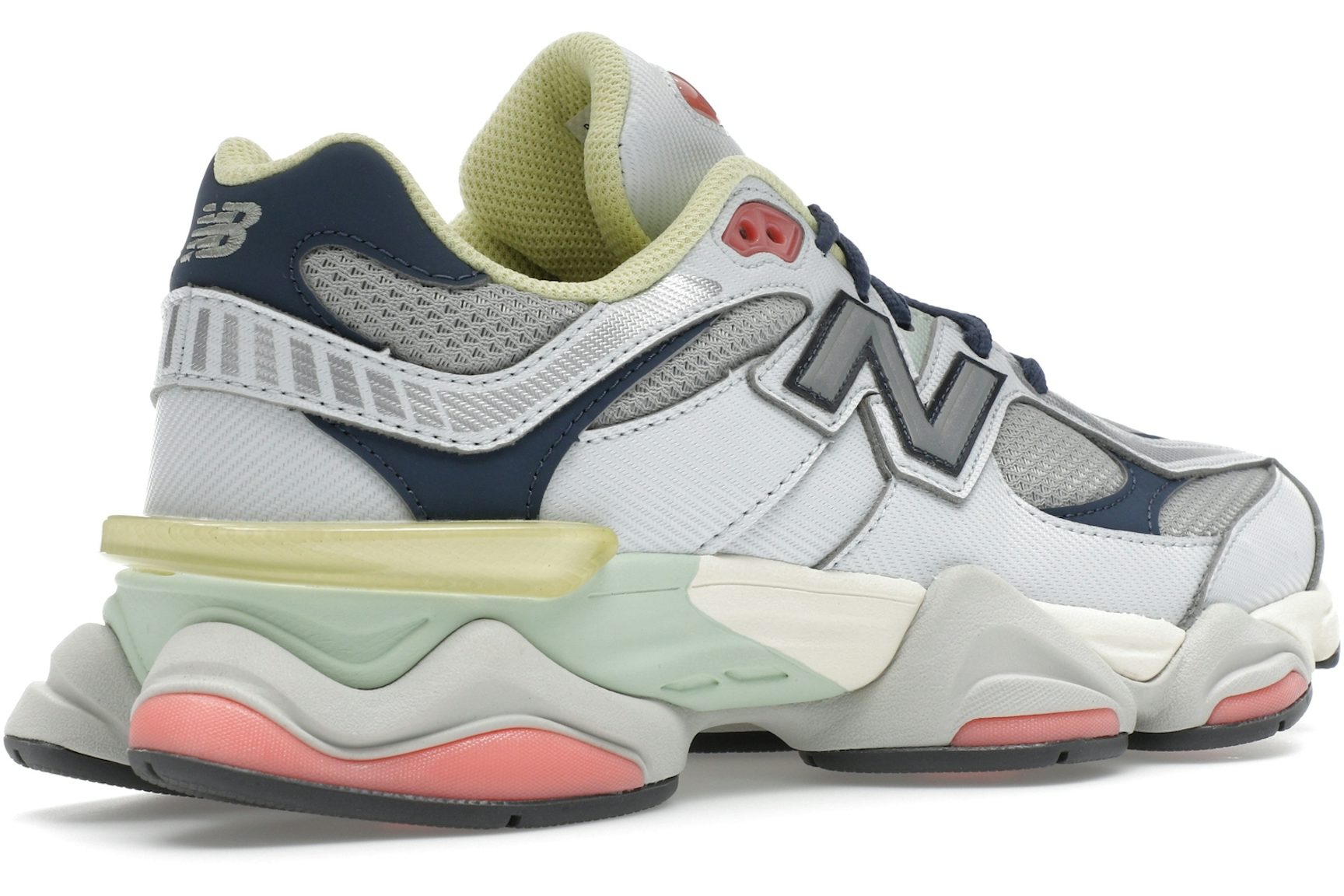 New Balance 9060 Grey Yellow Navy-4