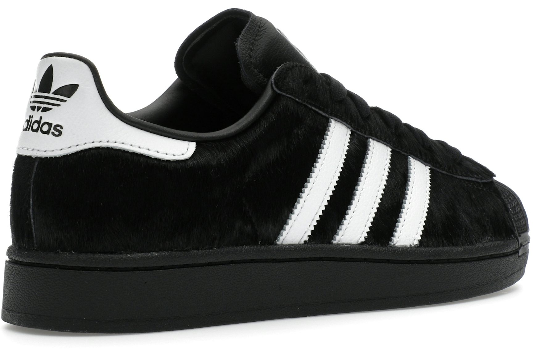 adidas Superstar II Black Ponyhair (Women's)-4