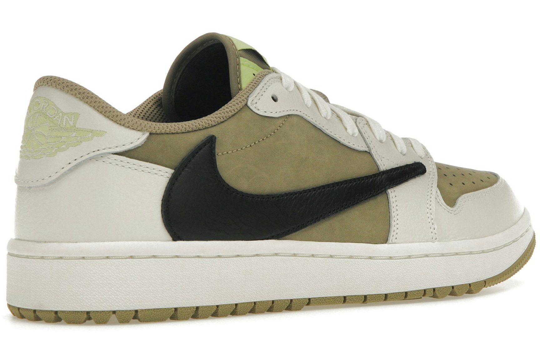 Jordan 1 Retro Low Golf Travis Scott Neutral Olive-4