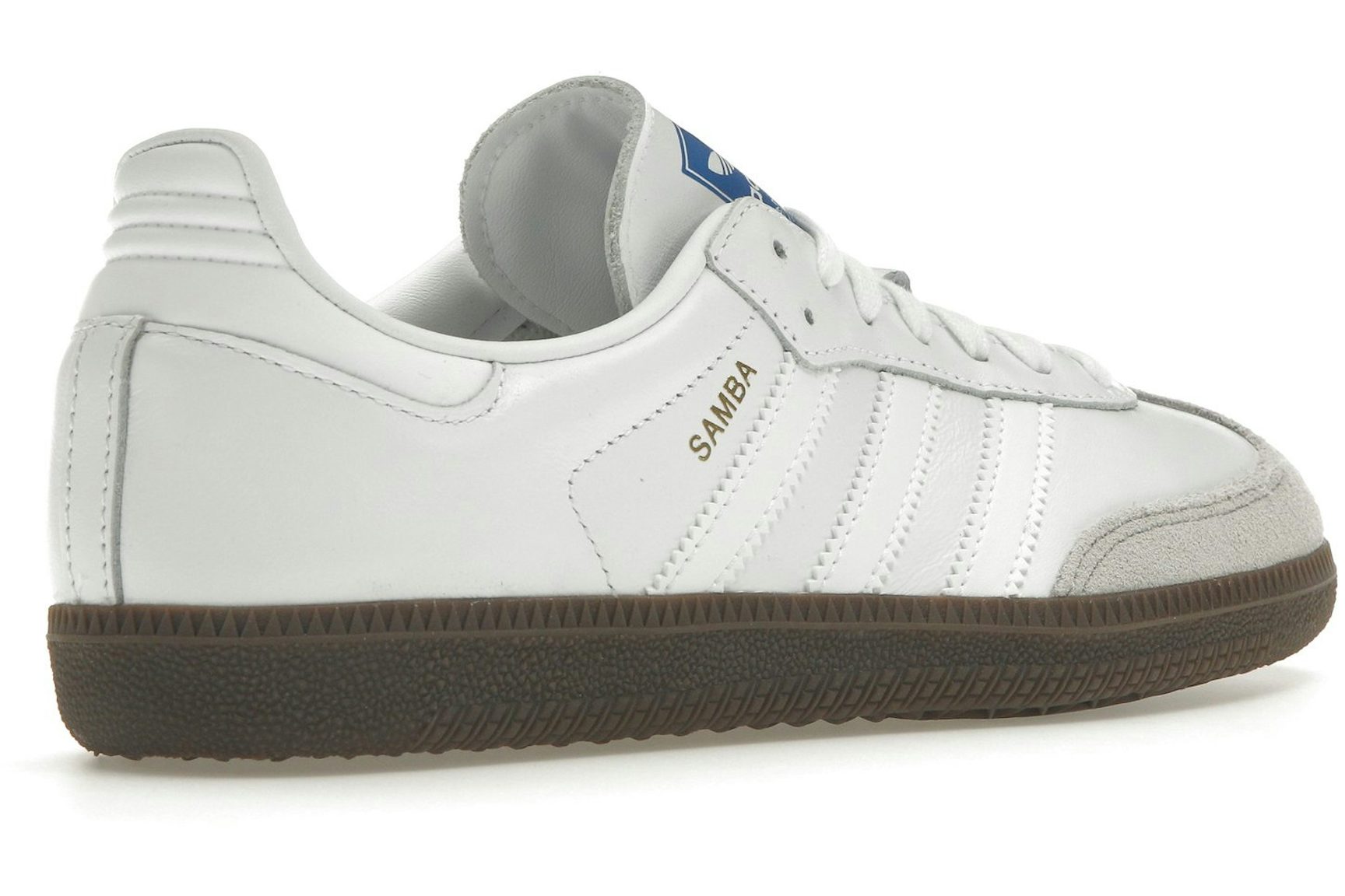 adidas Samba Cloud White Blue Gum-4