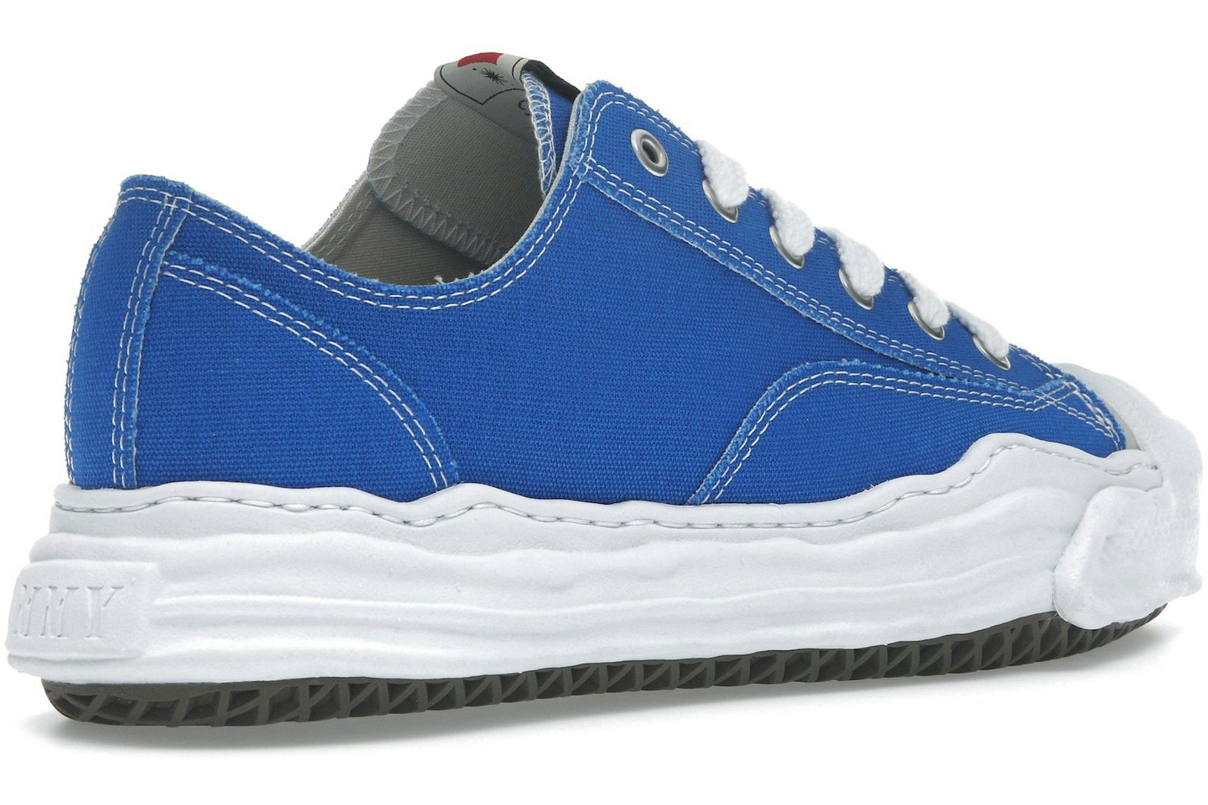 Maison Mihara Yasuhiro Hank OG Sole Canvas Low Clear Blue-4