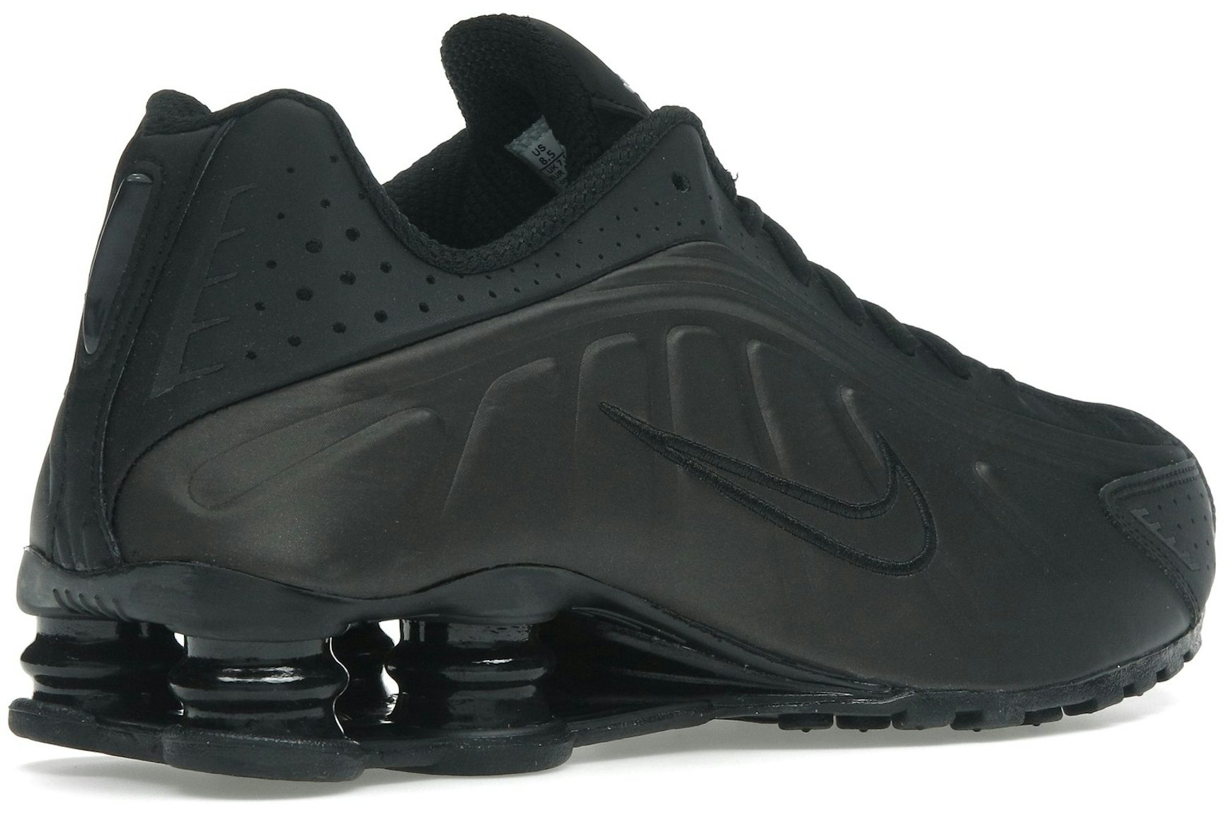 Nike Shox R4 Black Bright Crimson-4