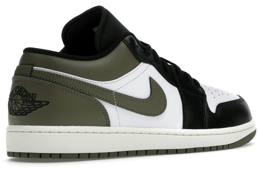 Jordan 1 Low Black Toe Medium Olive-4
