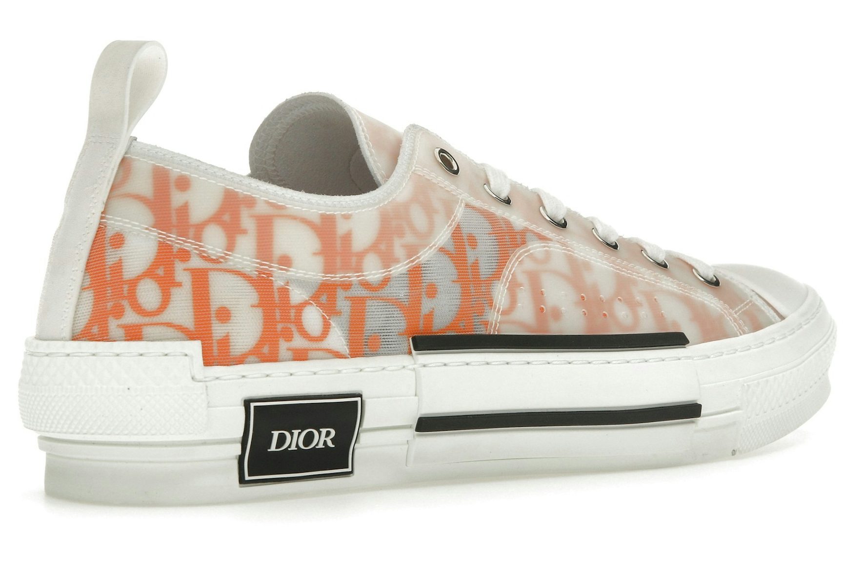 Dior B23 Low Orange Oblique Canvas-4