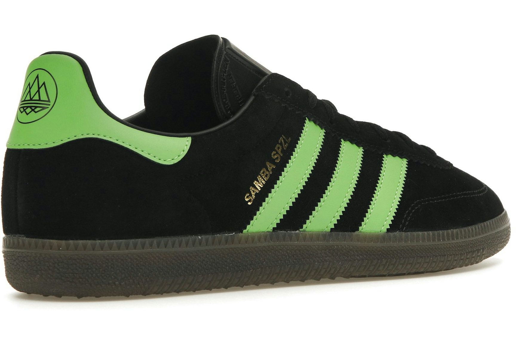 adidas Samba Deco SPZL Black Lucid Lime-4
