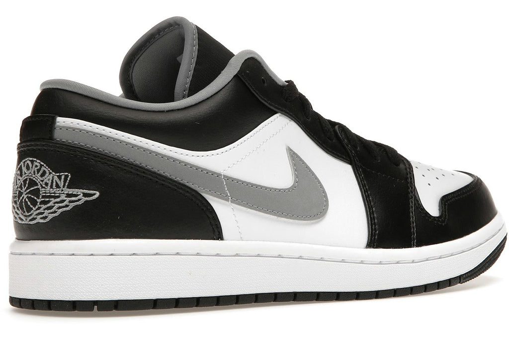 Jordan 1 Low Black White Grey-4