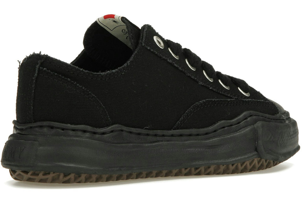 Maison Mihara Yasuhiro Peterson OG Sole Canvas Low Black Black-4