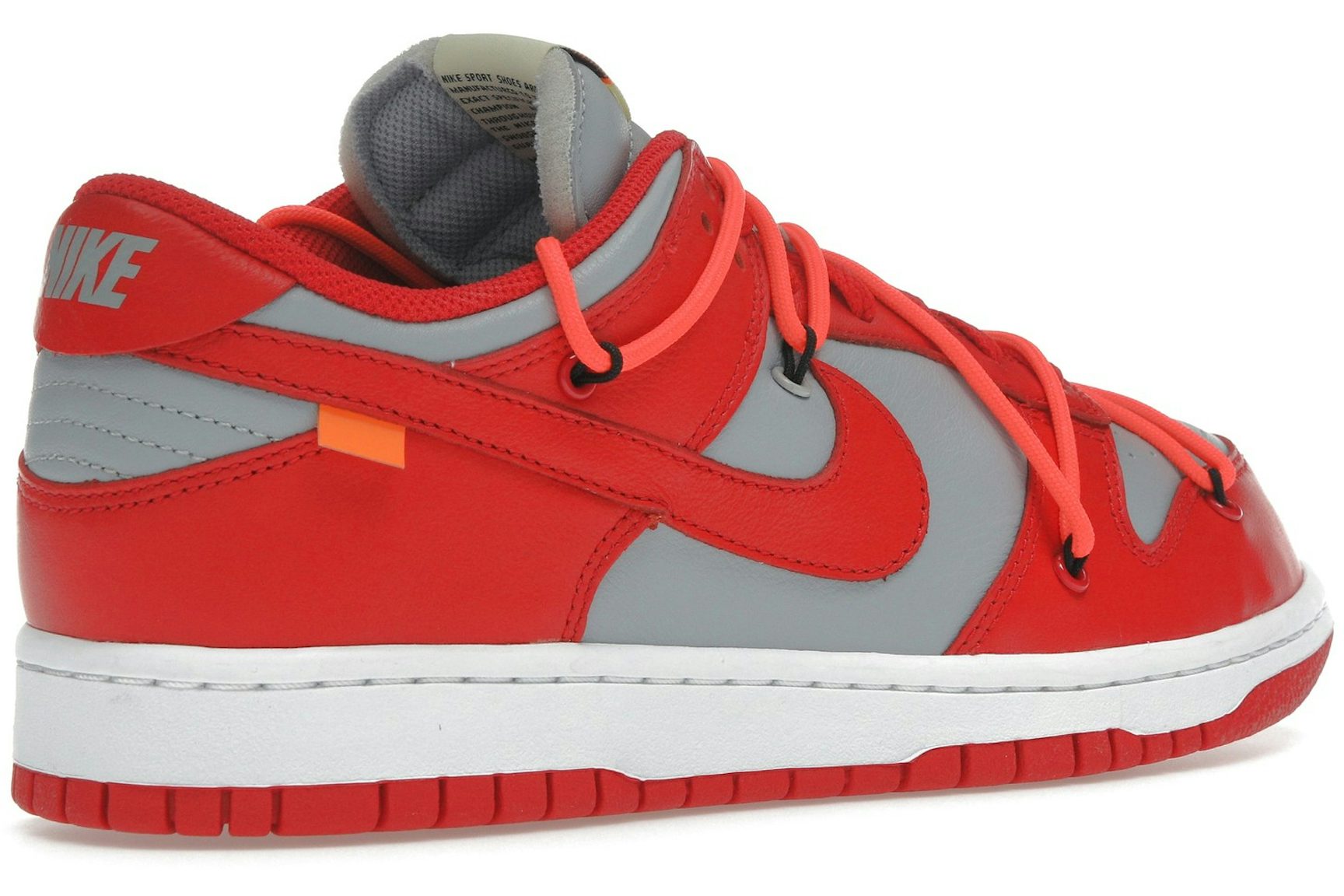 Nike Dunk Low Off-White University Red