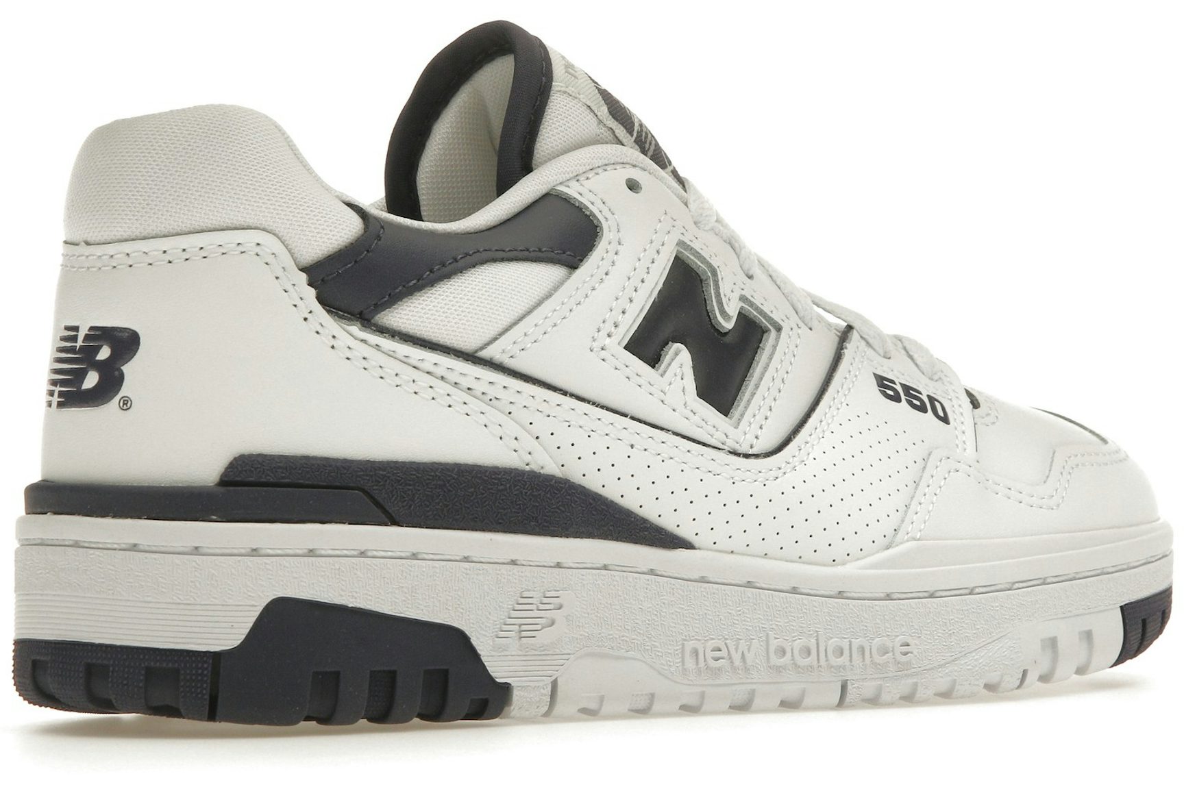 New Balance 550 White Dark Mercury (Women's)-4