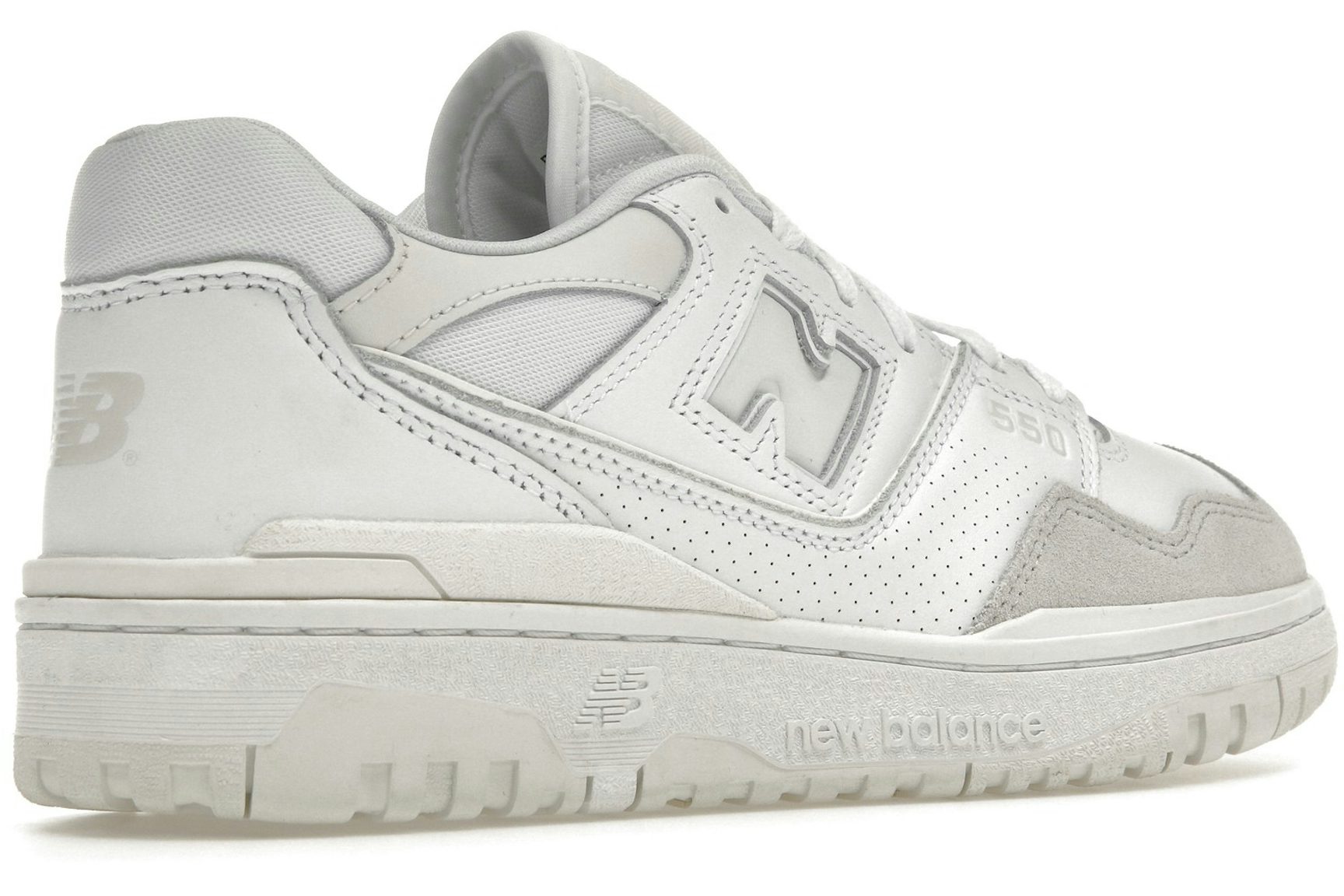 New Balance 550 White Grey Toe-4