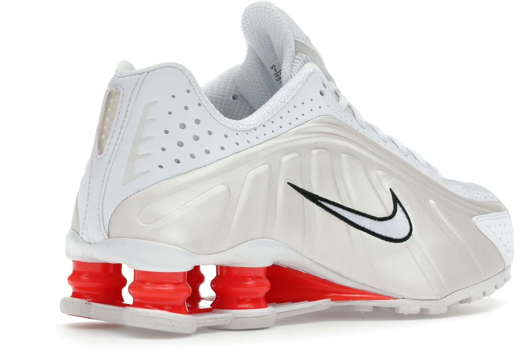 Nike Shox R4 White Phantom Picante Red (Women's)-4