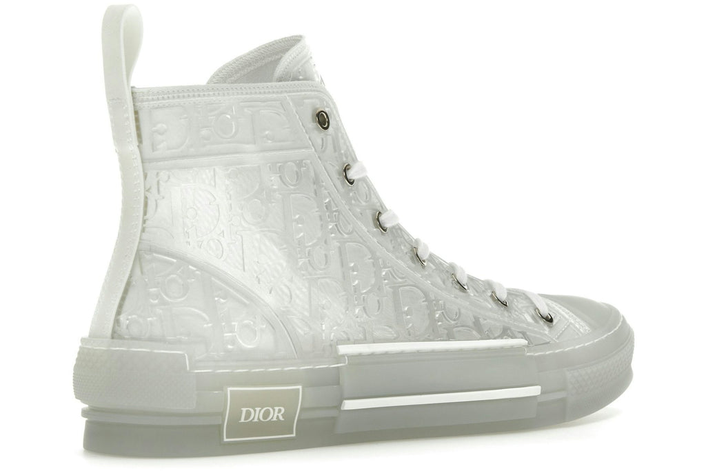 Dior B23 High Top White Raised Oblique-4