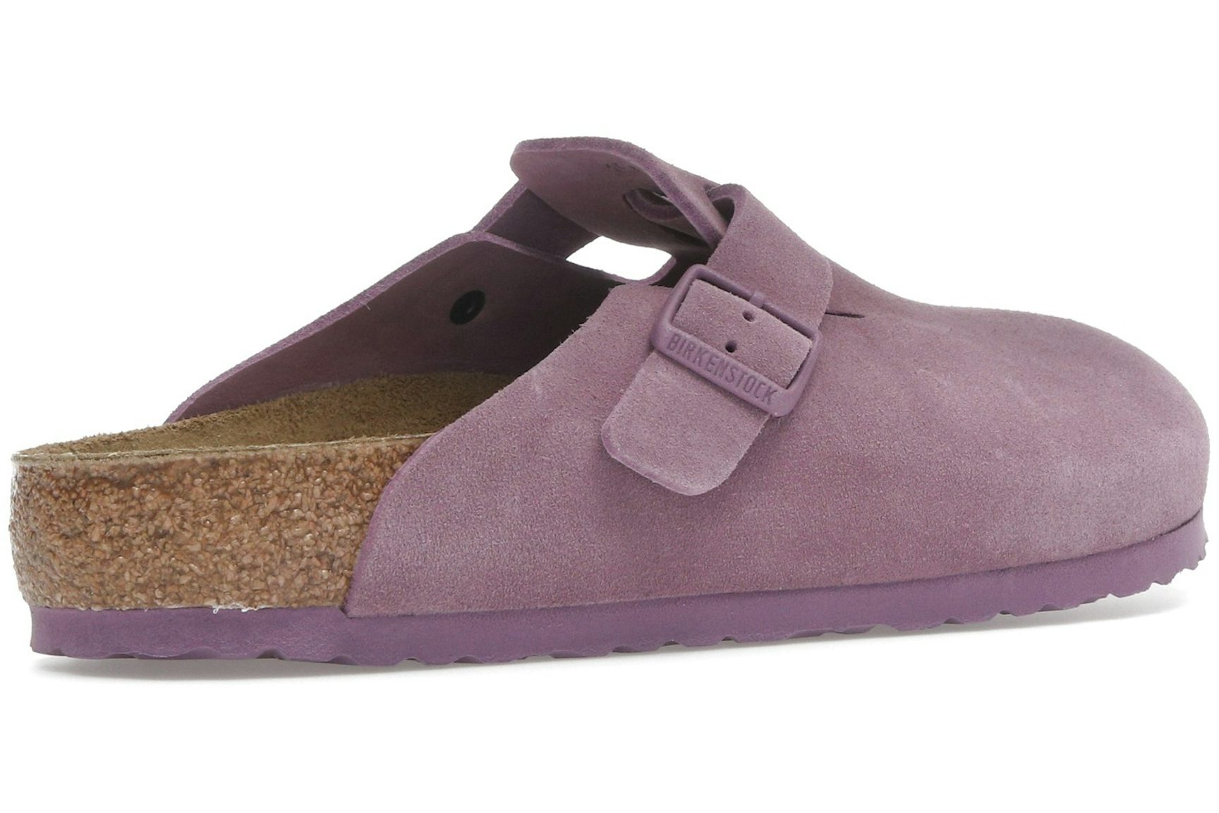 Birkenstock Boston Suede Leather Mauve-4