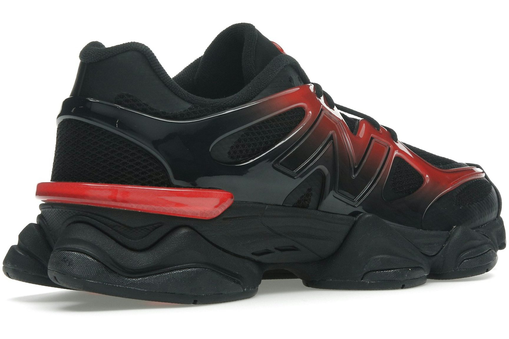 New Balance 9060 Black Red Gradient-4