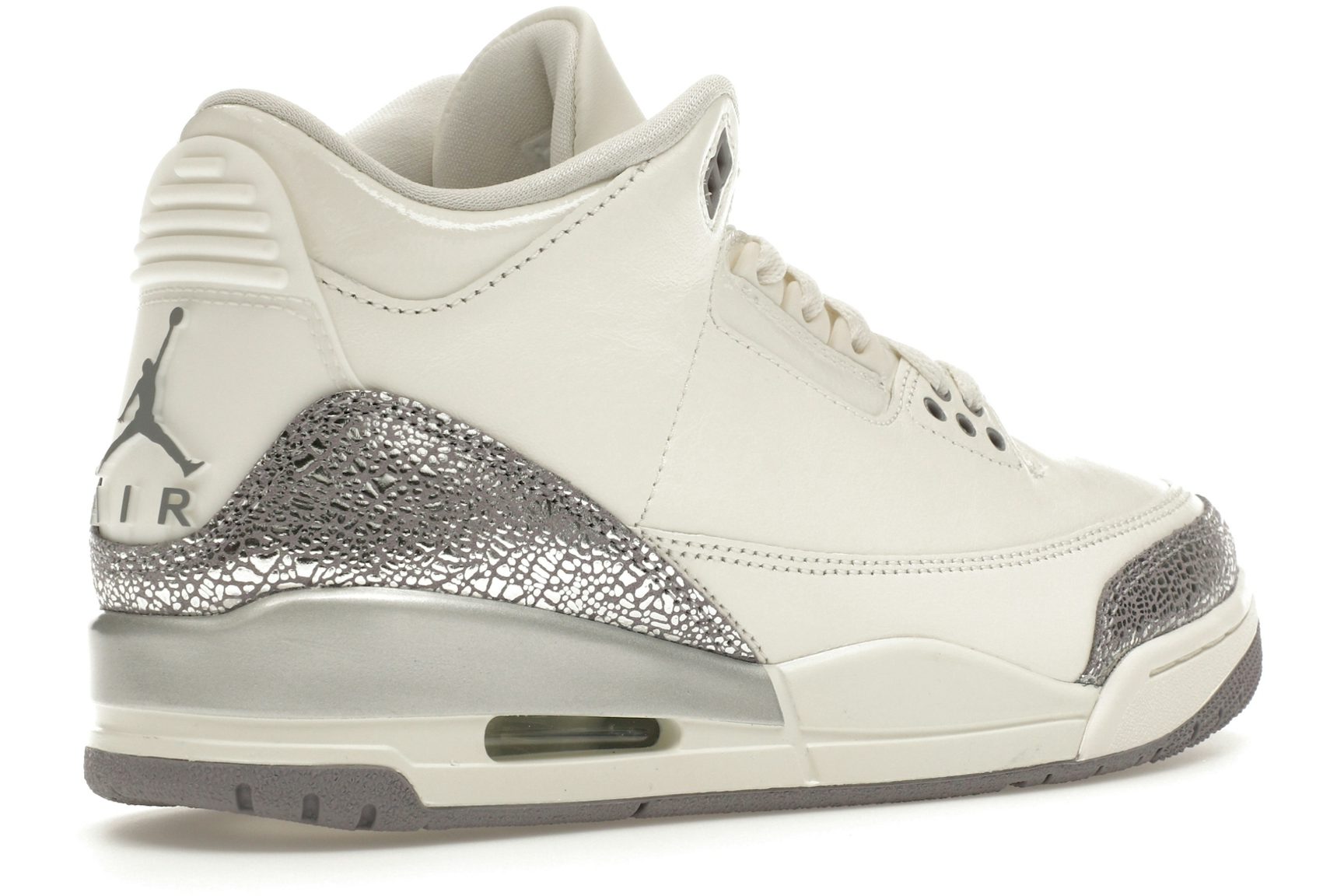 Jordan 3 Retro Sail Cement Grey (Women's)-4