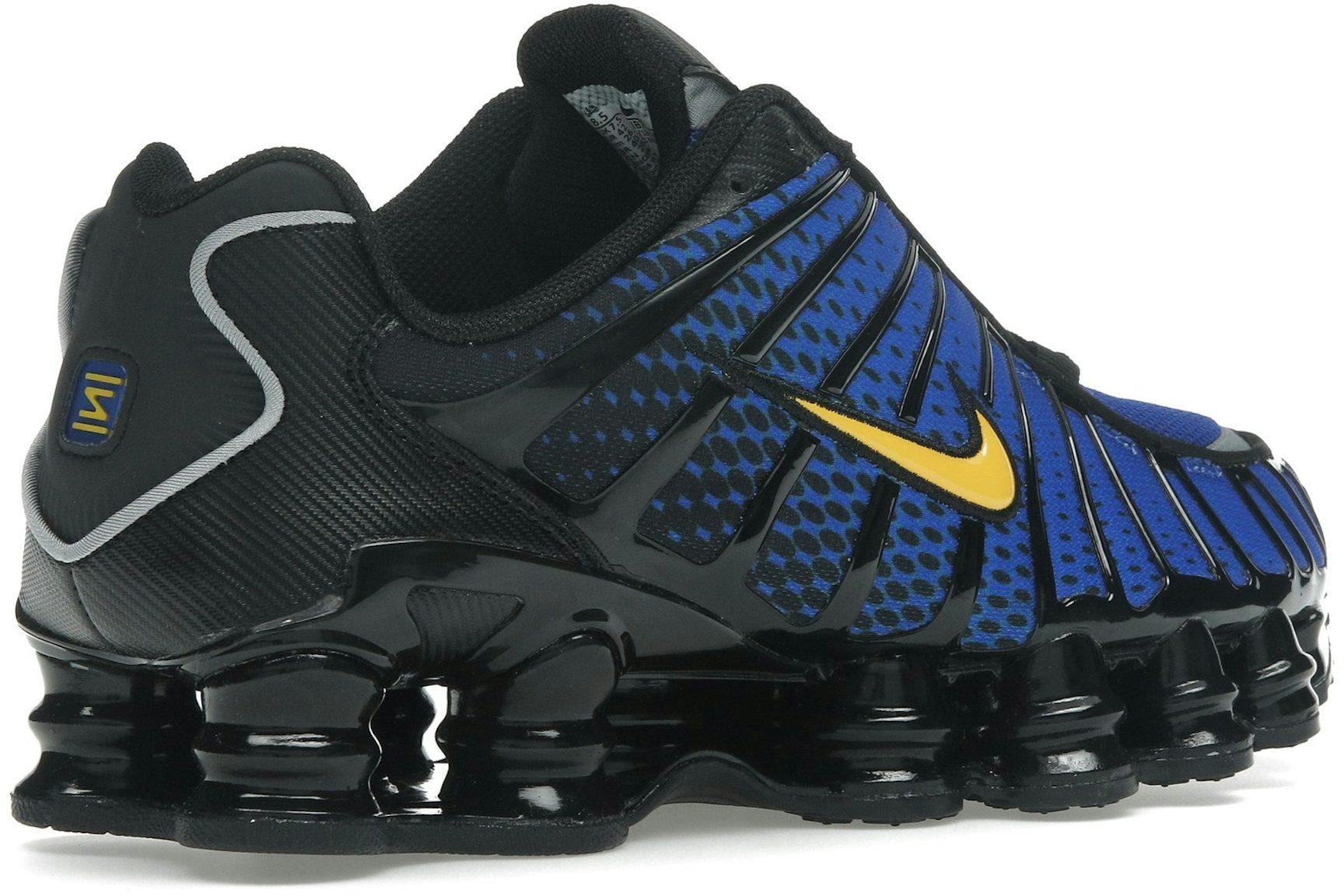 Nike Shox TL Black Lyon Blue Varsity Maize