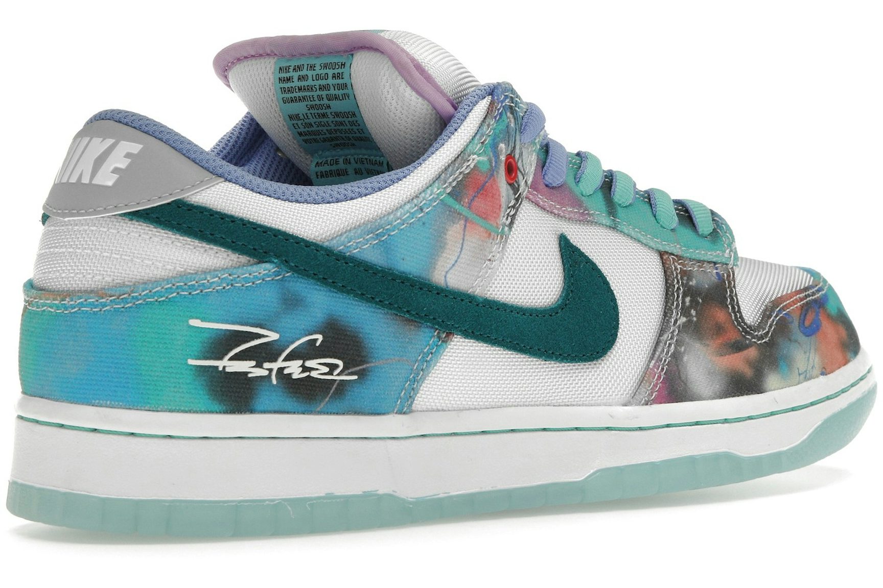 Nike SB Dunk Low Futura Laboratories Bleached Aqua-4