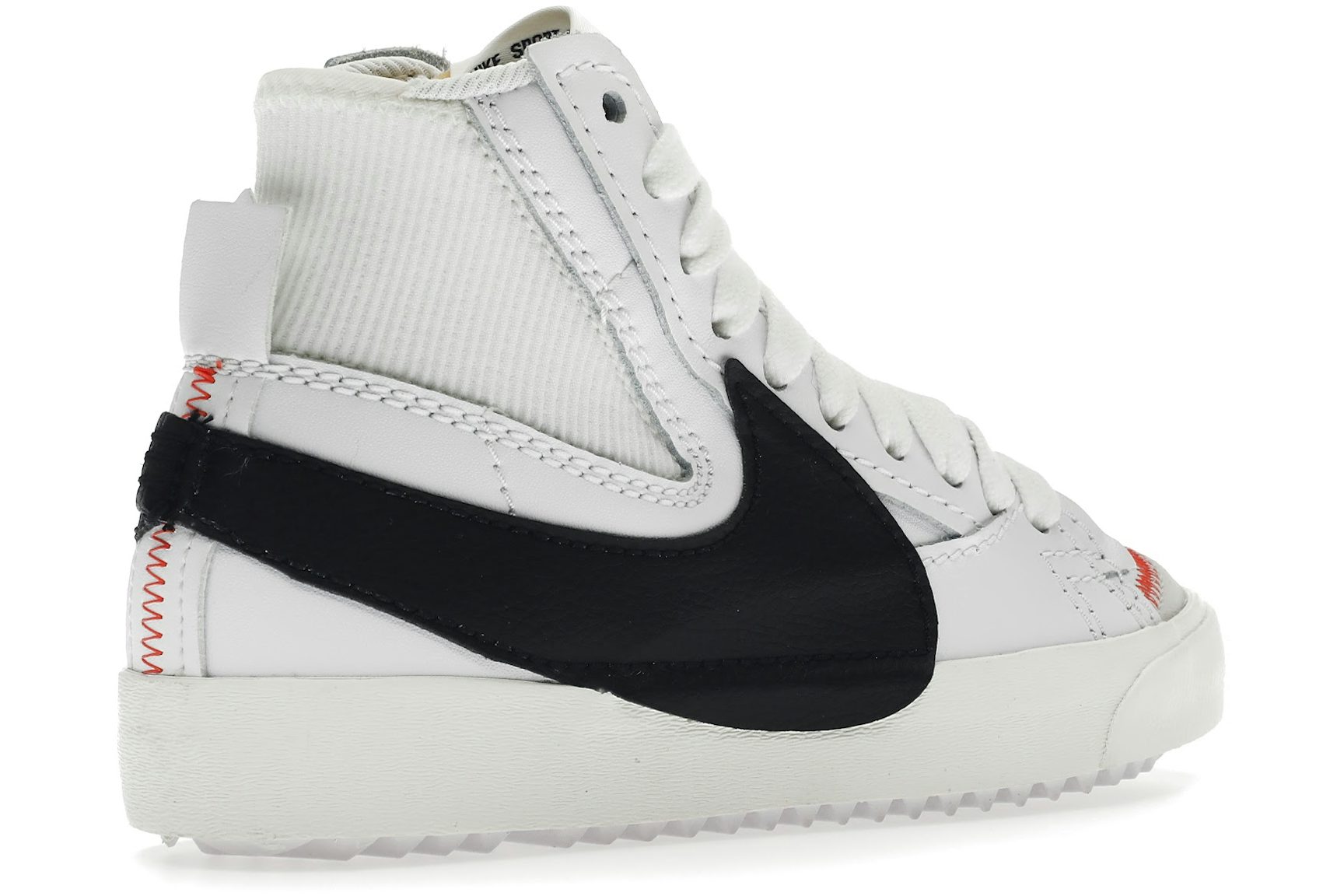 Nike Blazer Mid 77 Jumbo White Black Sail (Women's)-4