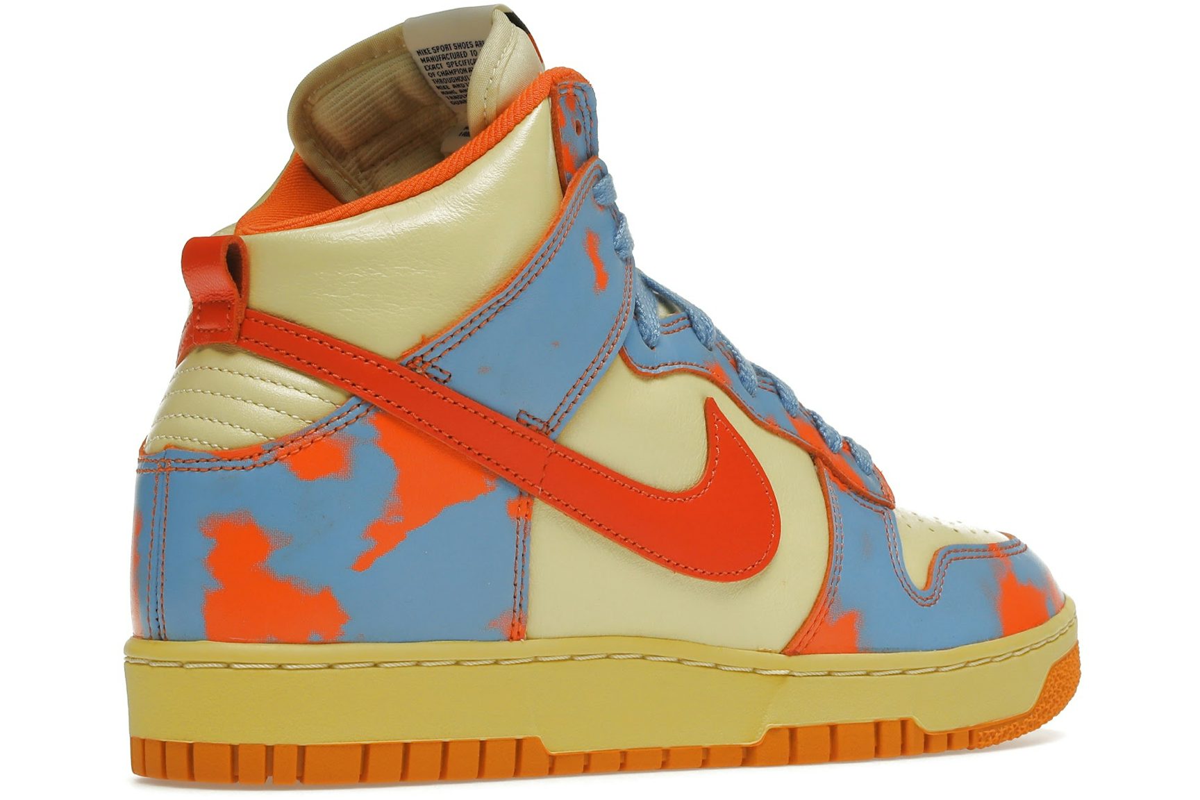 Nike Dunk High 1985 SP Orange Acid Wash-4