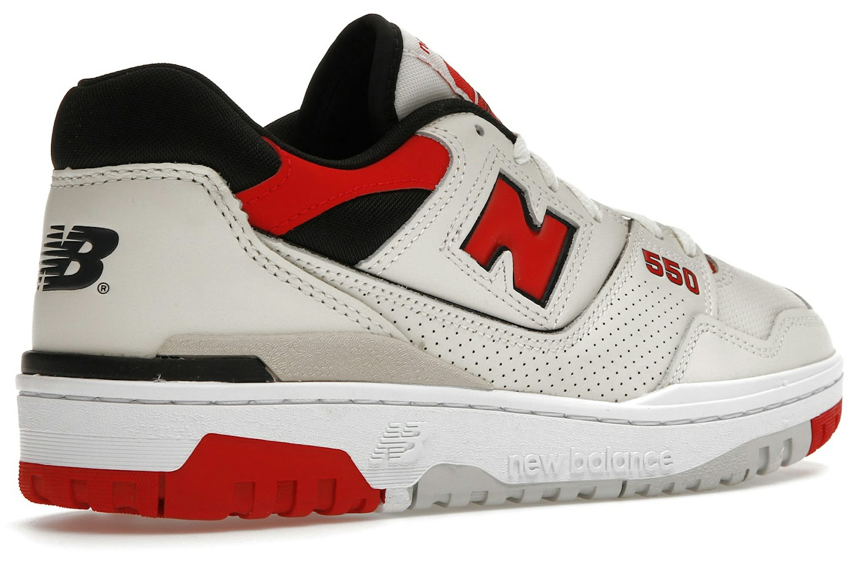 New Balance 550 Sea Salt True Red-4